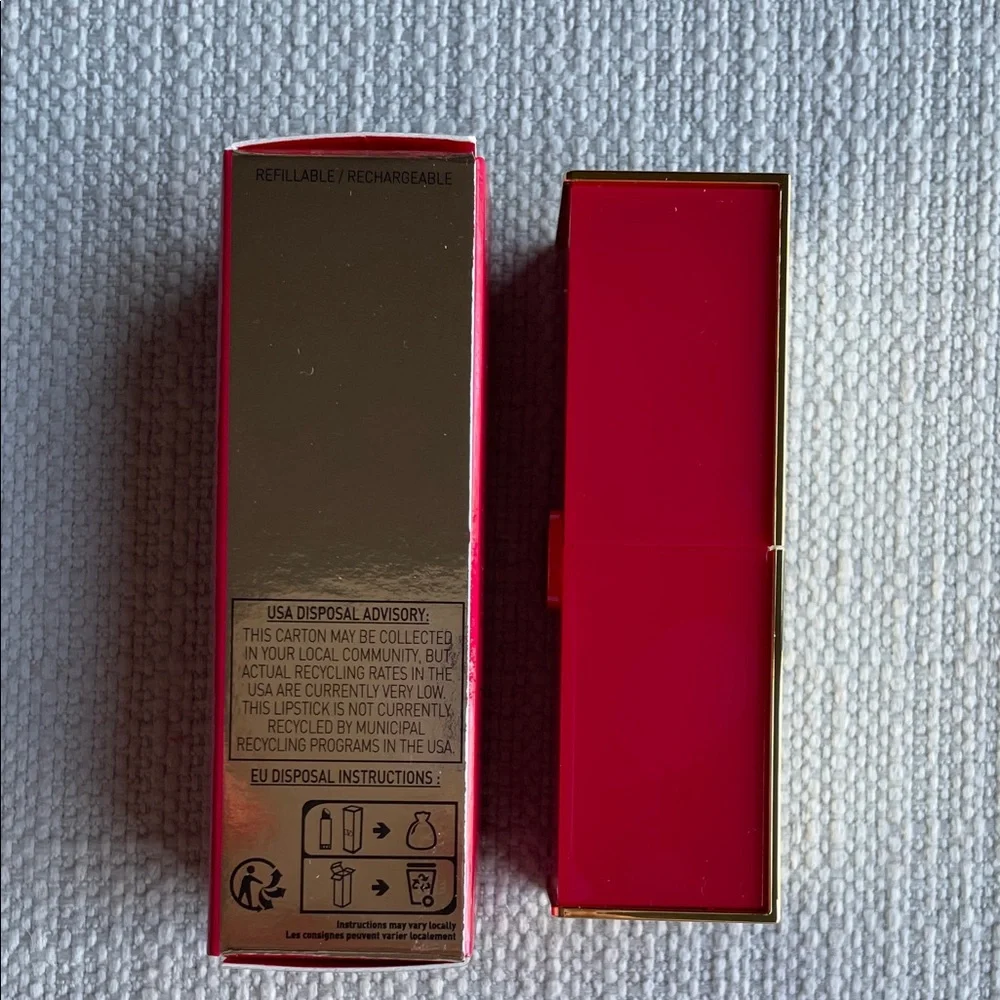 Valentino Rosso Matte Lipstick in 123R falling for nude